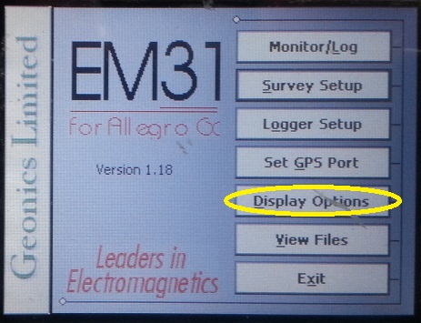 EM31-MK2 Display Options 