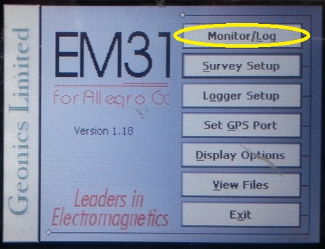 EM31-MK2 Monitor Menu
