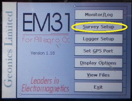 EM31-MK2 Survey 