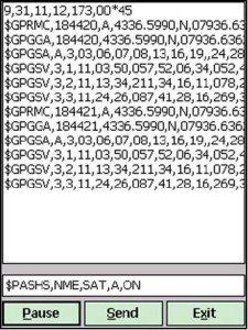 GPS Terminal Mode