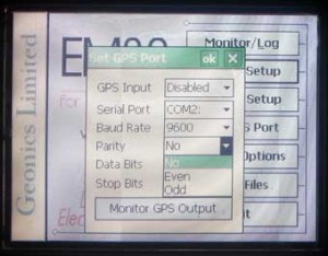 EM38-MK2 Set GPS