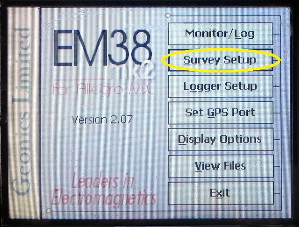 EM38-MK2 Survey 