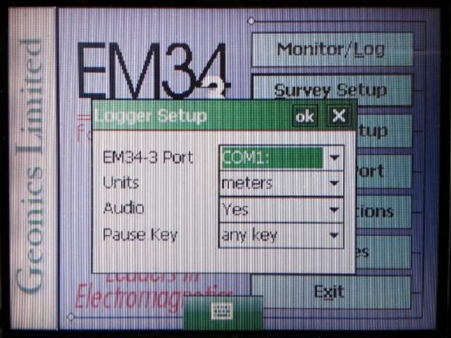 EM34 data logger