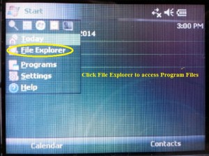 Field Computer File Explorer