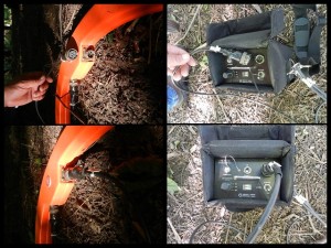 Short Transmitter Cable Connections