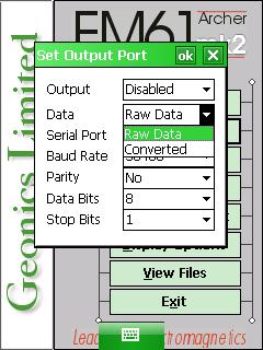 EM61-MK2A Set Output Port Data