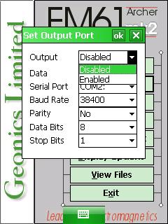 EM61-MK2A Set Output Port Port