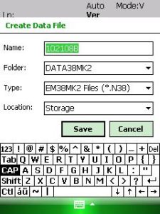 EM38 Create and Name File - Geonics Training EM-61 EM-31 EM-34 EM-38